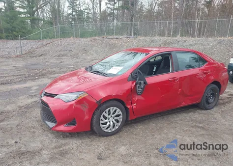 2018 Toyota Corolla Le из США, поврежденный, VIN 2T1BURHE1JC003661